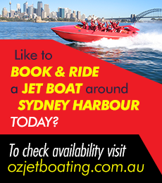 Book and Ride a Jet Boat around Sydney Harbour